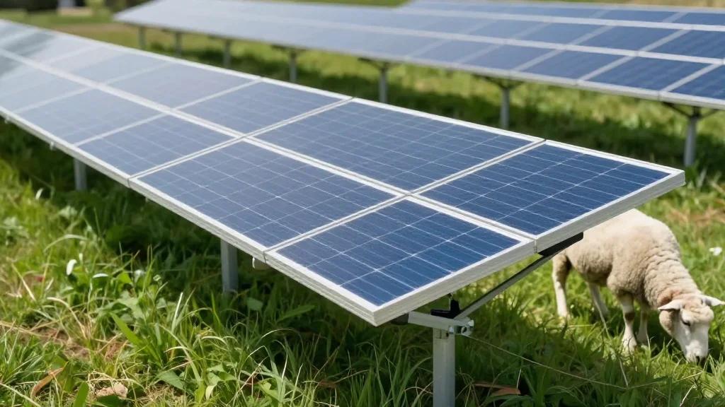 Research Shows Conventional Solar Arrays Can Support Livestock Grazing
