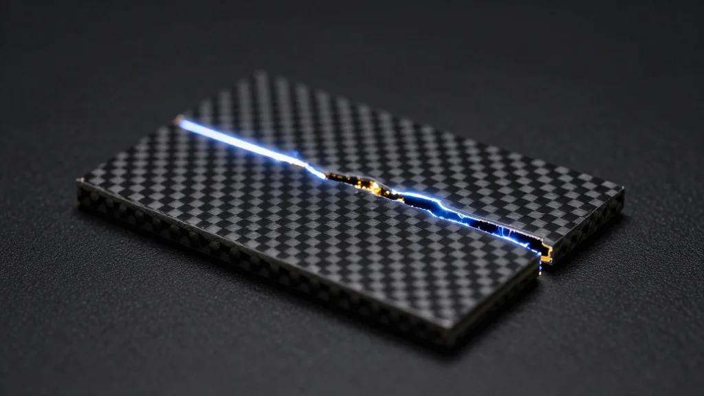 Self-Powered Nanocomposite Material Detects Its Own Cracks