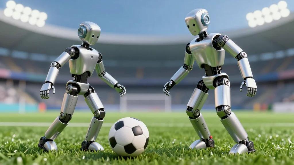 Student‑Programmed Humanoid Robots Clash in Beijing Football Match