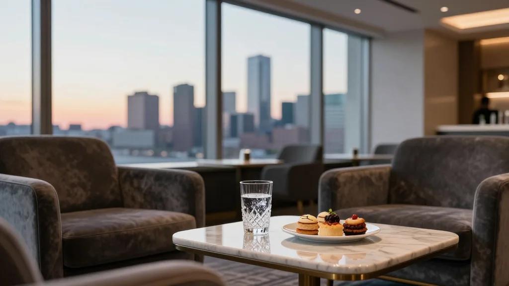 Delta Sky Club Boston: Stylish Lounge with Great Food
