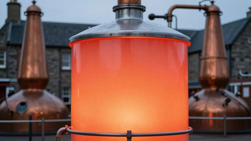 Whisky Distillery Uses Stored Green Power for 1200°C Steam
