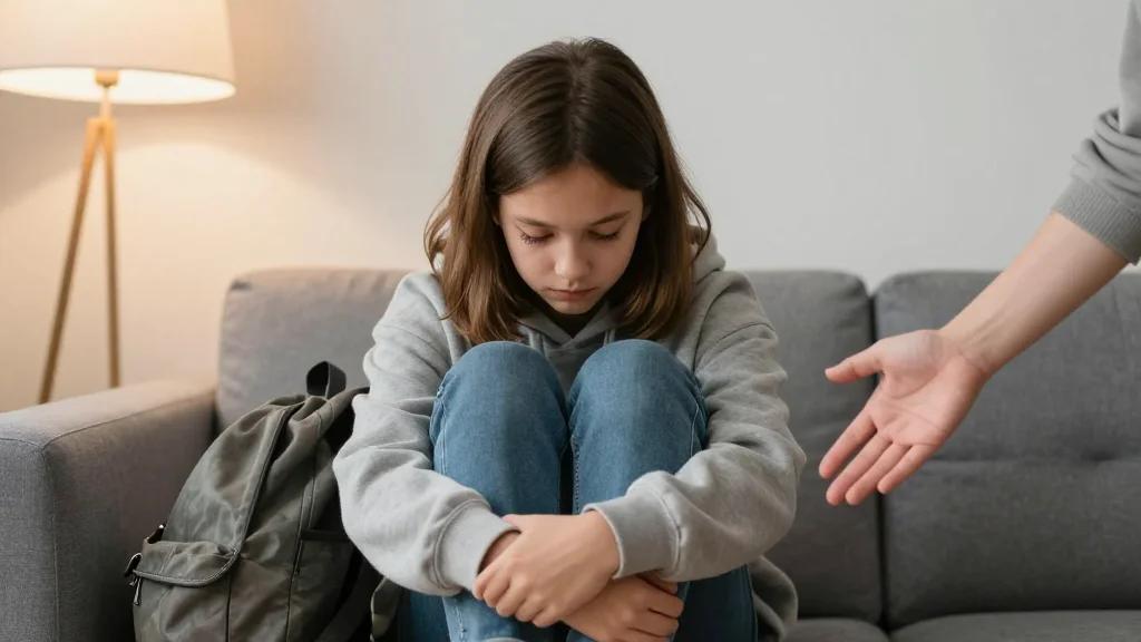 Teen Shutdown After School Signals Depletion, Not Laziness