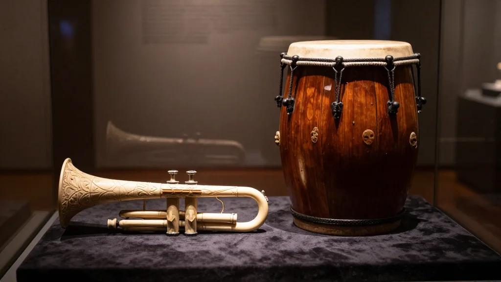 Drum and Trumpet with Human Skulls Attached Complicate Plan for Restitution From Los Angeles to Ghana