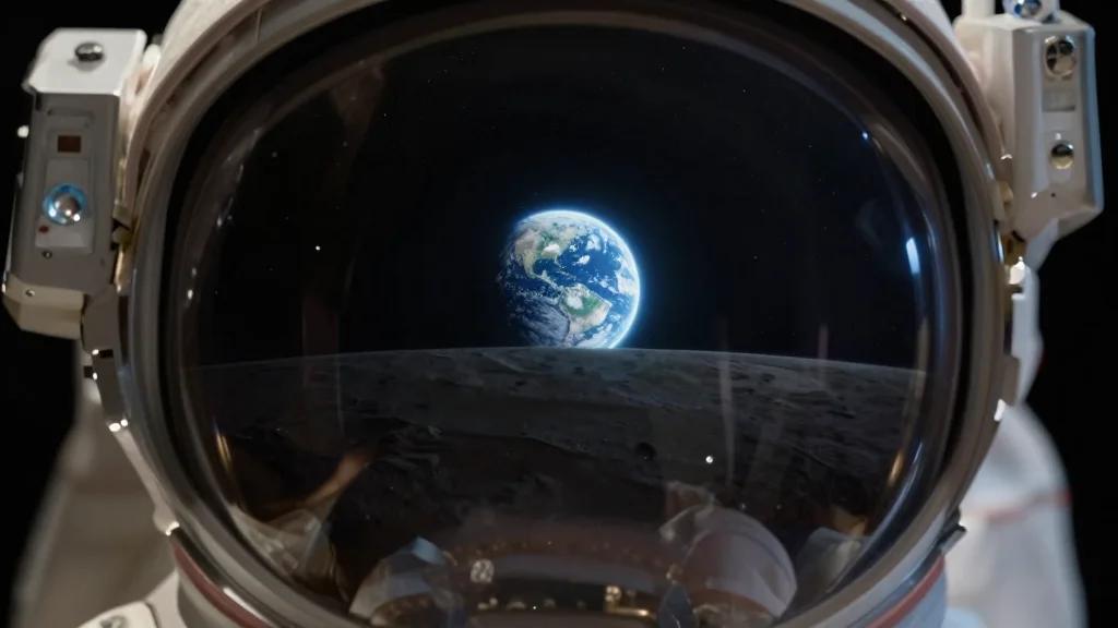 Earth and Moon, Then and Now