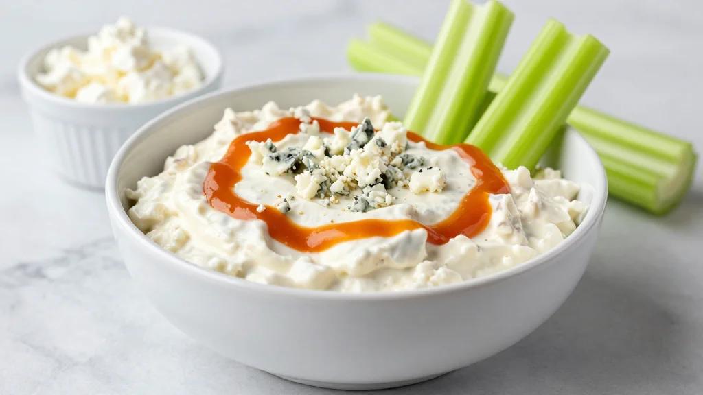 Better Buffalo Chicken Dip