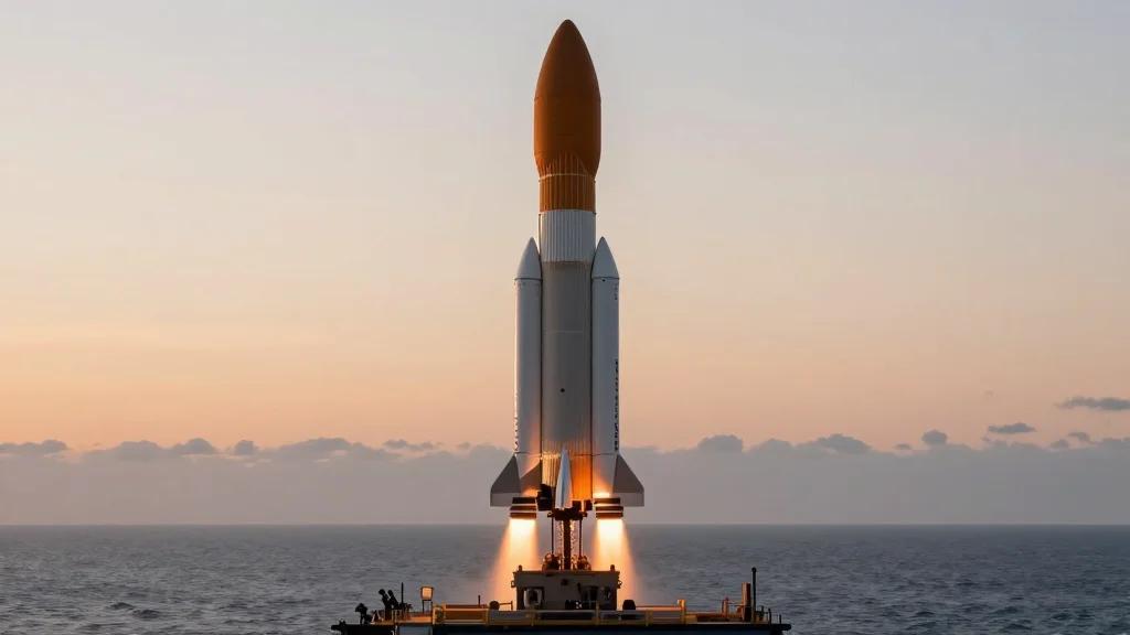 SpaceX Launches Direct Television Satellite for EchoStar