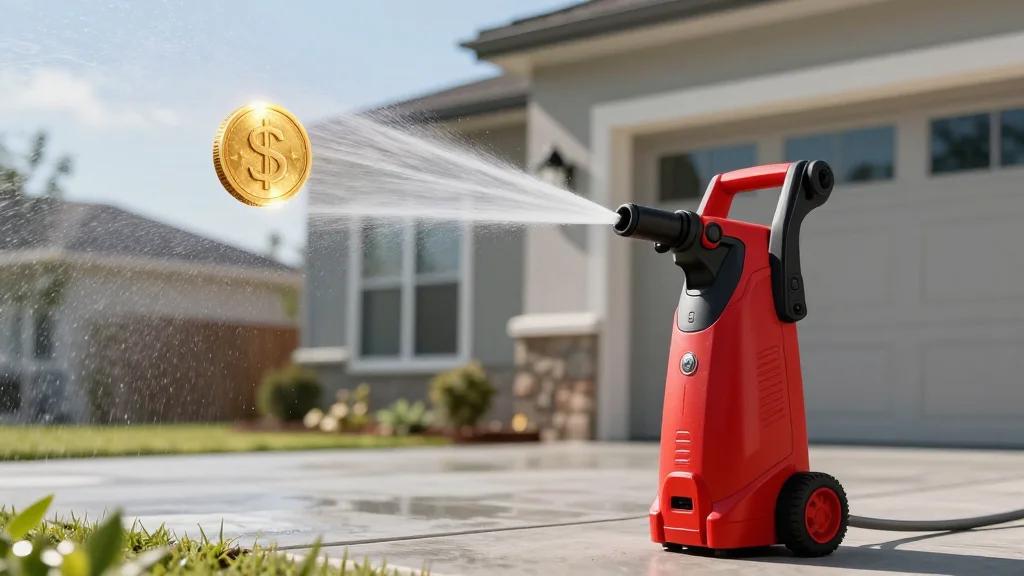 Homeowners Weigh Buying or Renting Pressure Washers to Cut Spring Cleaning Costs