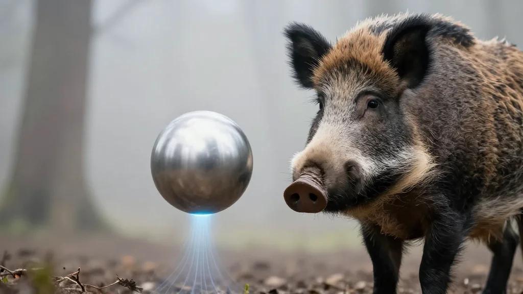 Robot Chases Wild Boars: A Baffling Tech Spectacle