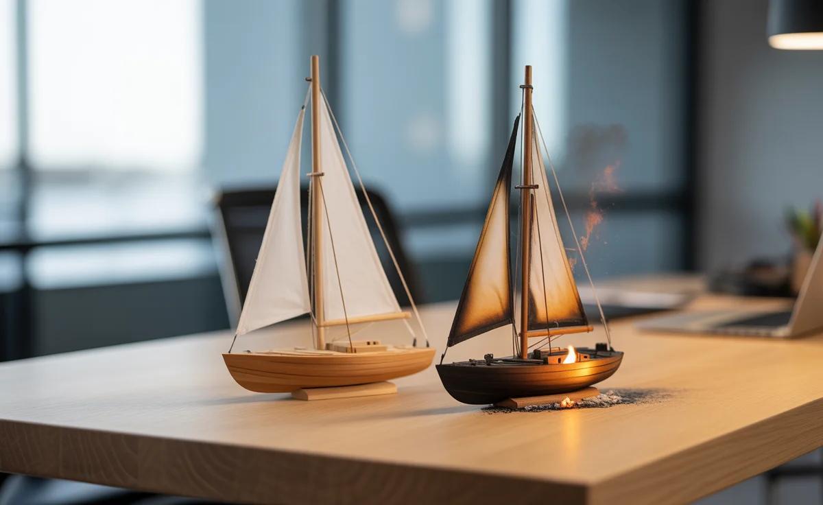 Founders Now Can Quit; Burning Boats Still Drives Scale