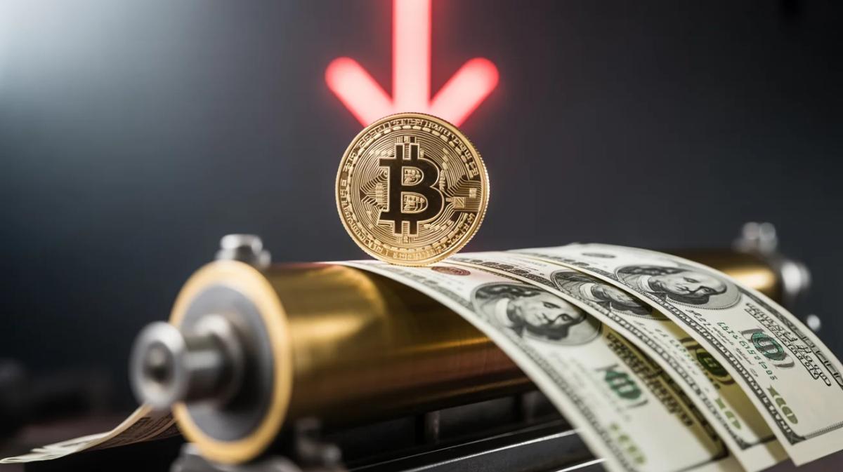 Fed Easing Sparks Bitcoin Drop, Signaling Looming Crisis