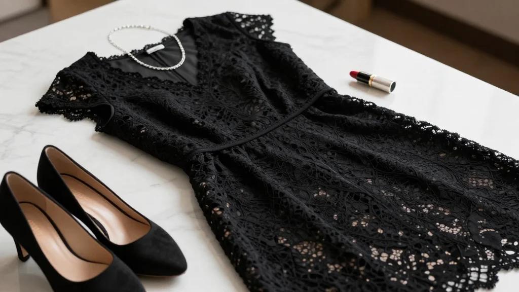 Halsey Goes Gothic Glam in a Black Lace Dress for the “Our Hero, Balthazar” Premiere