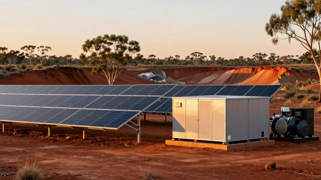 Giant Copper Project Signs Deal for Australia’s Biggest Off-Grid Hybrid Renewables Facility