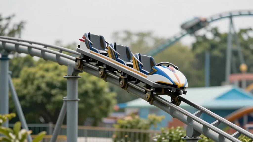 Dorney Park Readies Inverted Roller Coaster for Opening Day