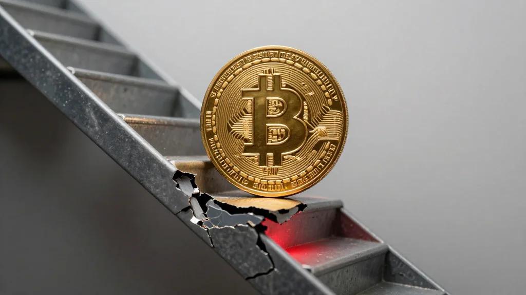 Bitcoin's Staircase of Higher Lows Collapses, Floor Drops