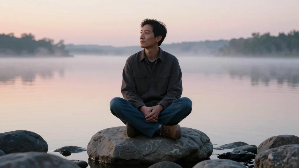 Peaceful Living: Breathe, Slow Down, Enjoy, Own Decisions