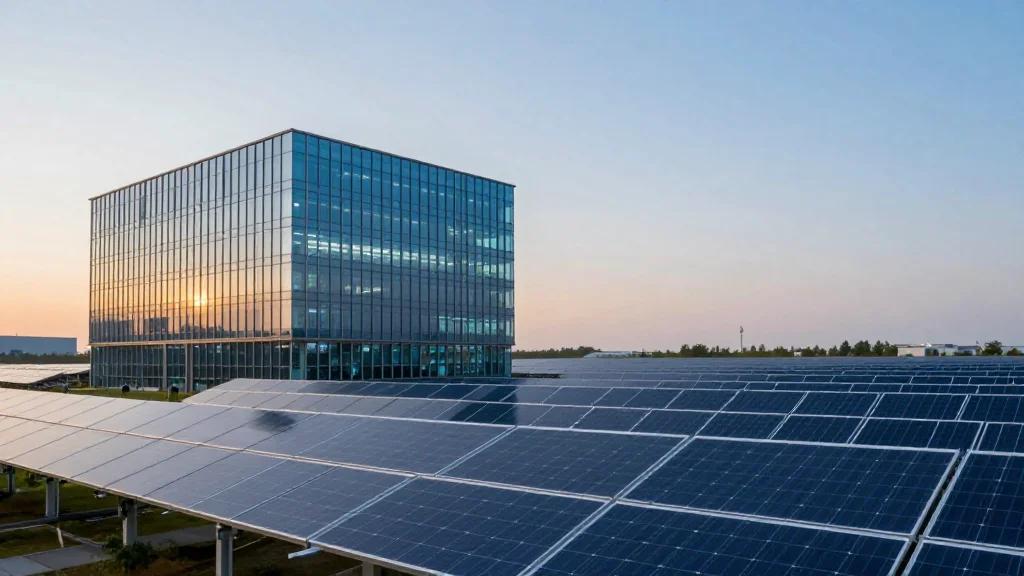 Data Center Power Costs Match Global Solar Investment
