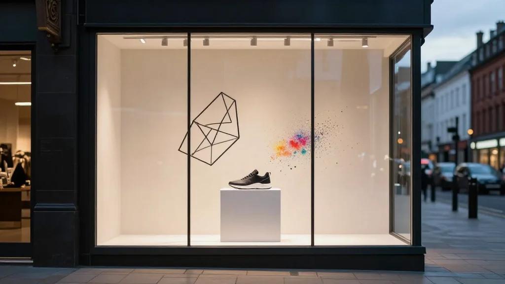 Manchester Creatives Take over Schuh’s Market Street Window