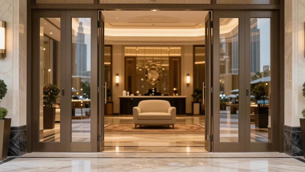 Hotels in Desert City Wear a Deserted Look