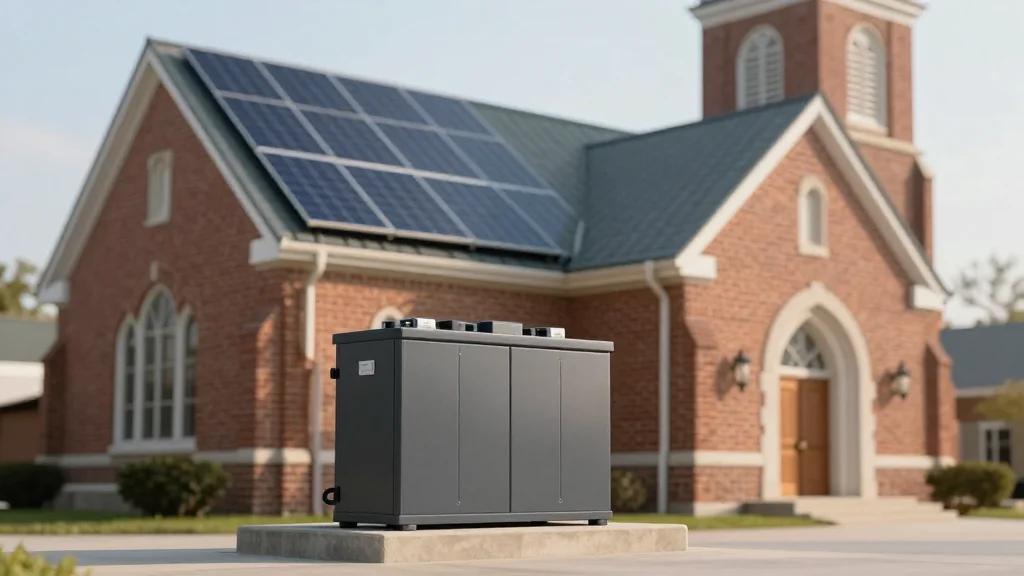 Solar Power + Energy Storage Transform Church Into Resilience Hub