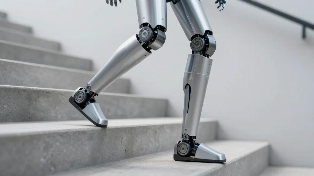 Robotic Legs Skate, Climb Stairs, and Balance on One Wheel in Demo Video