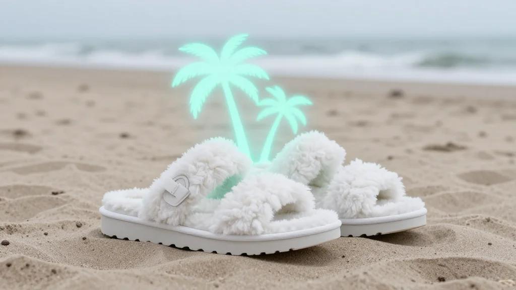 Ugg Brings Back the Fluff Yeah Sandal With a Sci-Fi-Inspired Twist