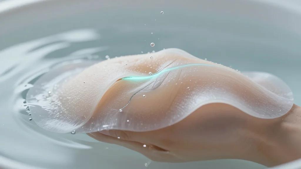 Self-Healing Sensor Feels Touch, Detects Pain, and Repairs Itself Underwater