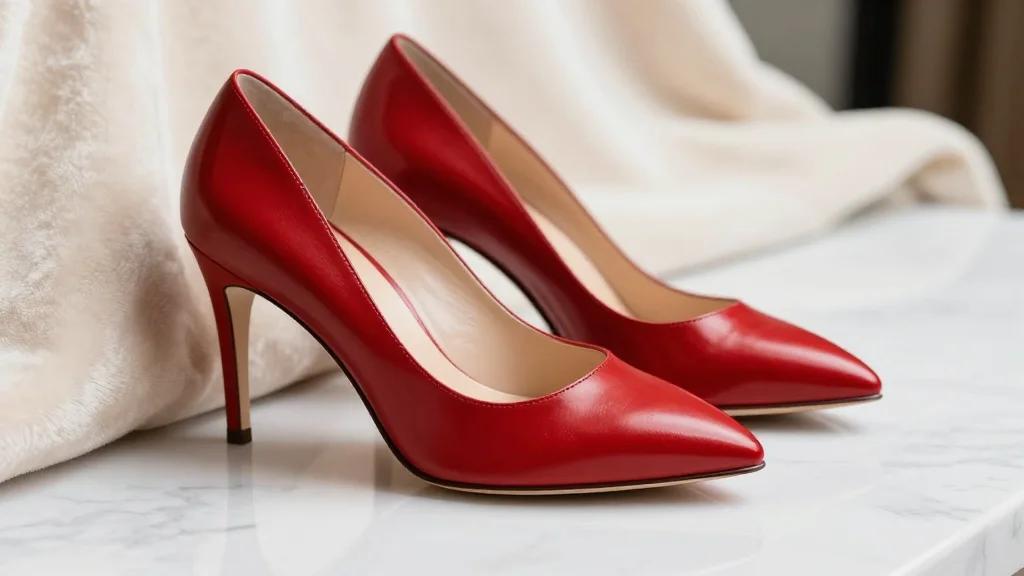 Cameron Diaz Adds a Pop of Red With Jude Pumps on ‘The Tonight Show’