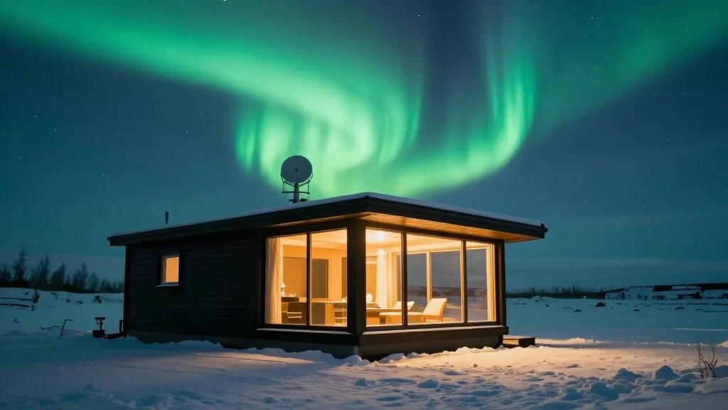 The Ultimate Spot to See the Northern Lights? A Former Military Radar Station in Lapland