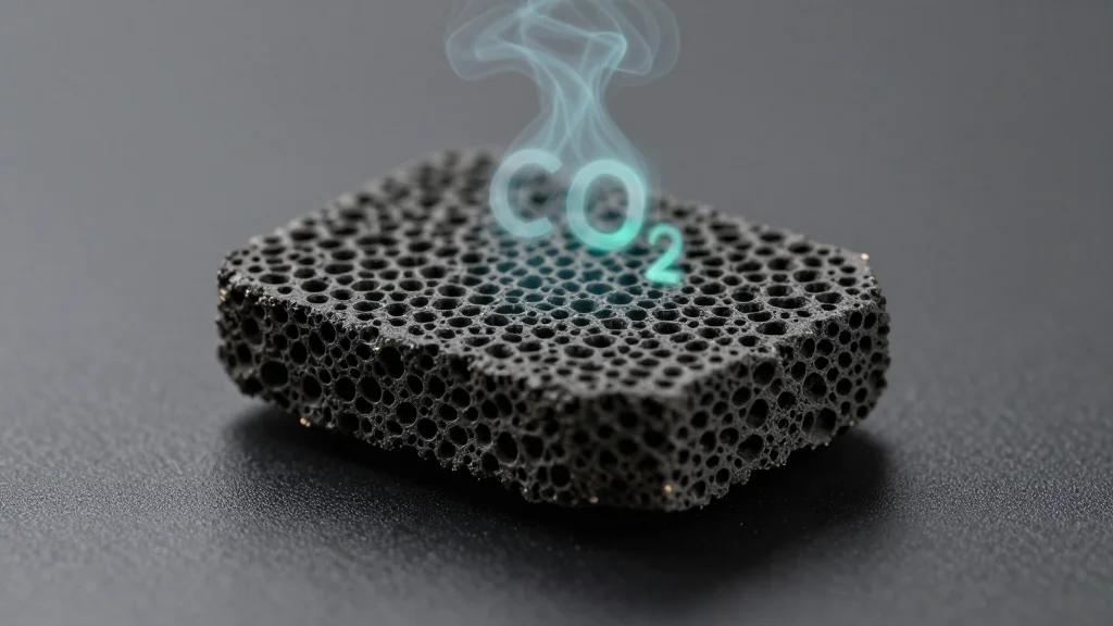 Porous Carbon 'Viciazites' Enable Low‑heat CO₂ Capture, Cutting Costs