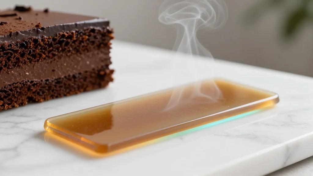 Edible Electronics Harvest Heat From Hot Food to Power Color-Changing Safety Displays