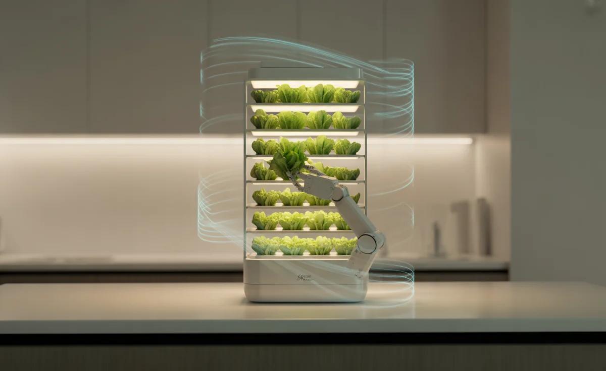 Robots & Vertical Farms Bring Staples Back Home