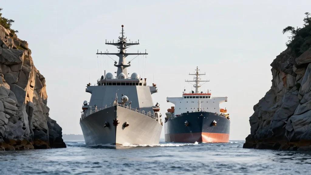 US Navy to Escort Ships Once Strait Cleared
