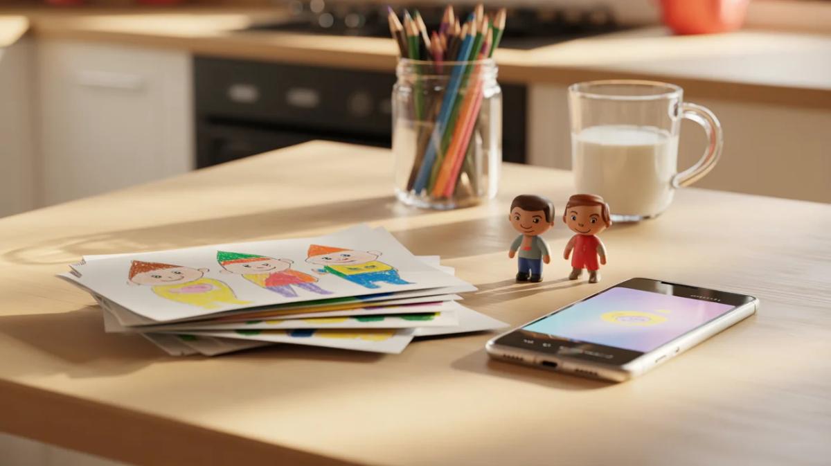 Turn Kids' Sketches Into AI‑Generated Storybooks