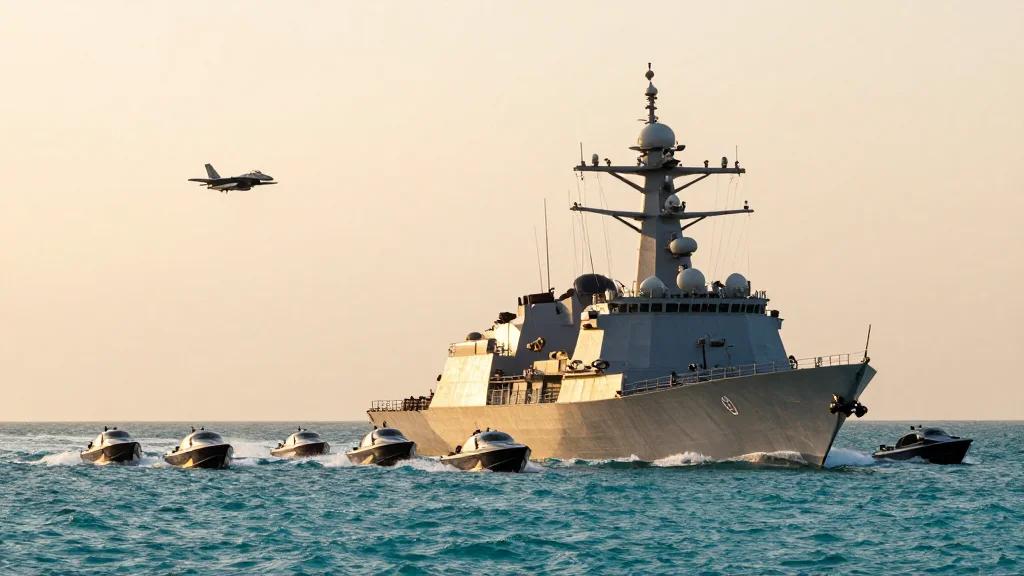 Swarm Tactics Force US Navy to Chase Iranian Speedboats
