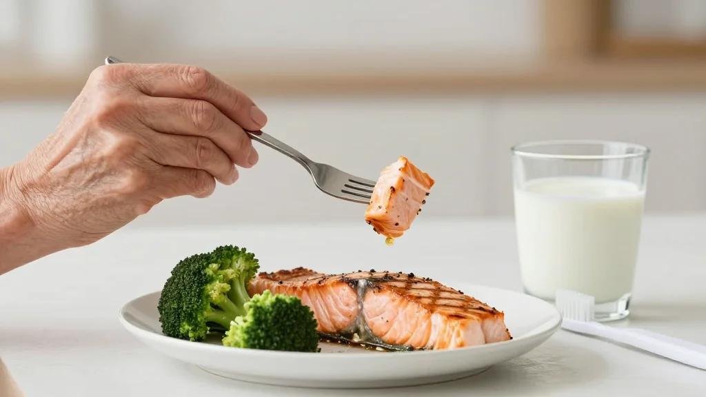 Aging Seniors Need More Protein, Calcium and Healthy Teeth