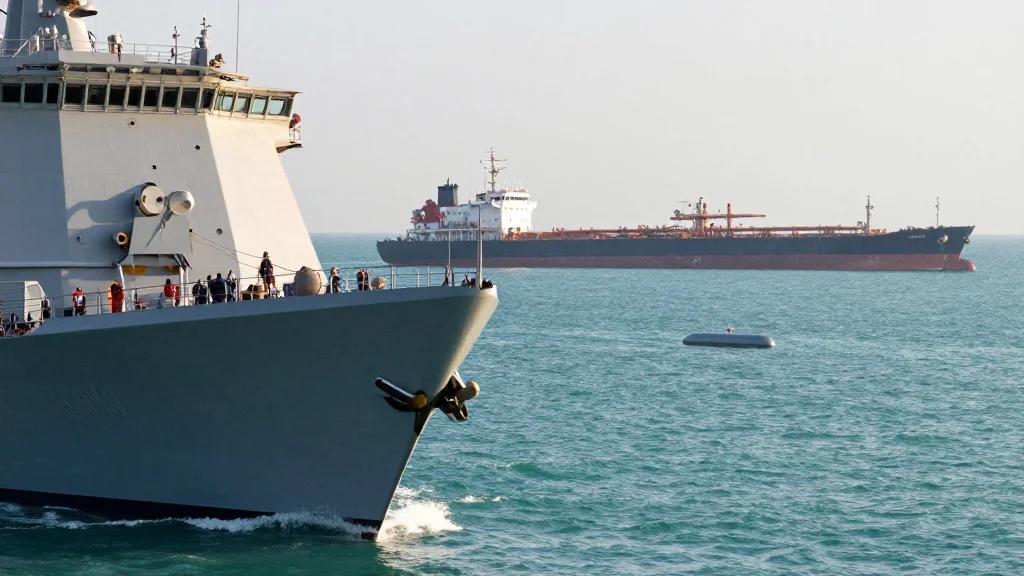 Ships Navigate Strait; Mine Locations Remain Unclear