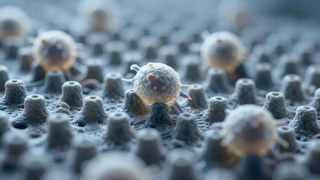 Specially Textured Metasurfaces for Identifying Aggressive Cancer