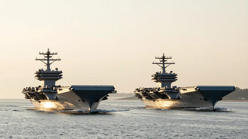 Second US Carrier Joins Strait of Hormuz Blockade