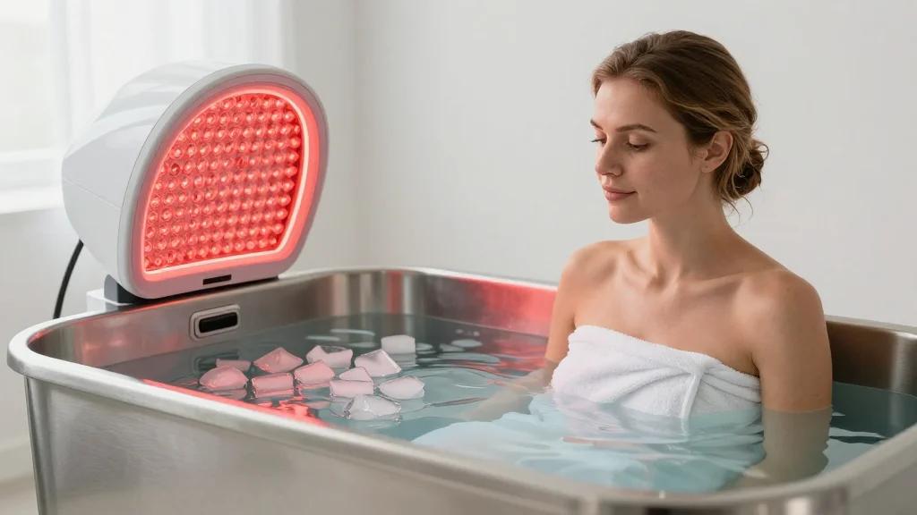 Red Light Therapy and Cold Plunges Go Viral as Longevity Beauty Trends
