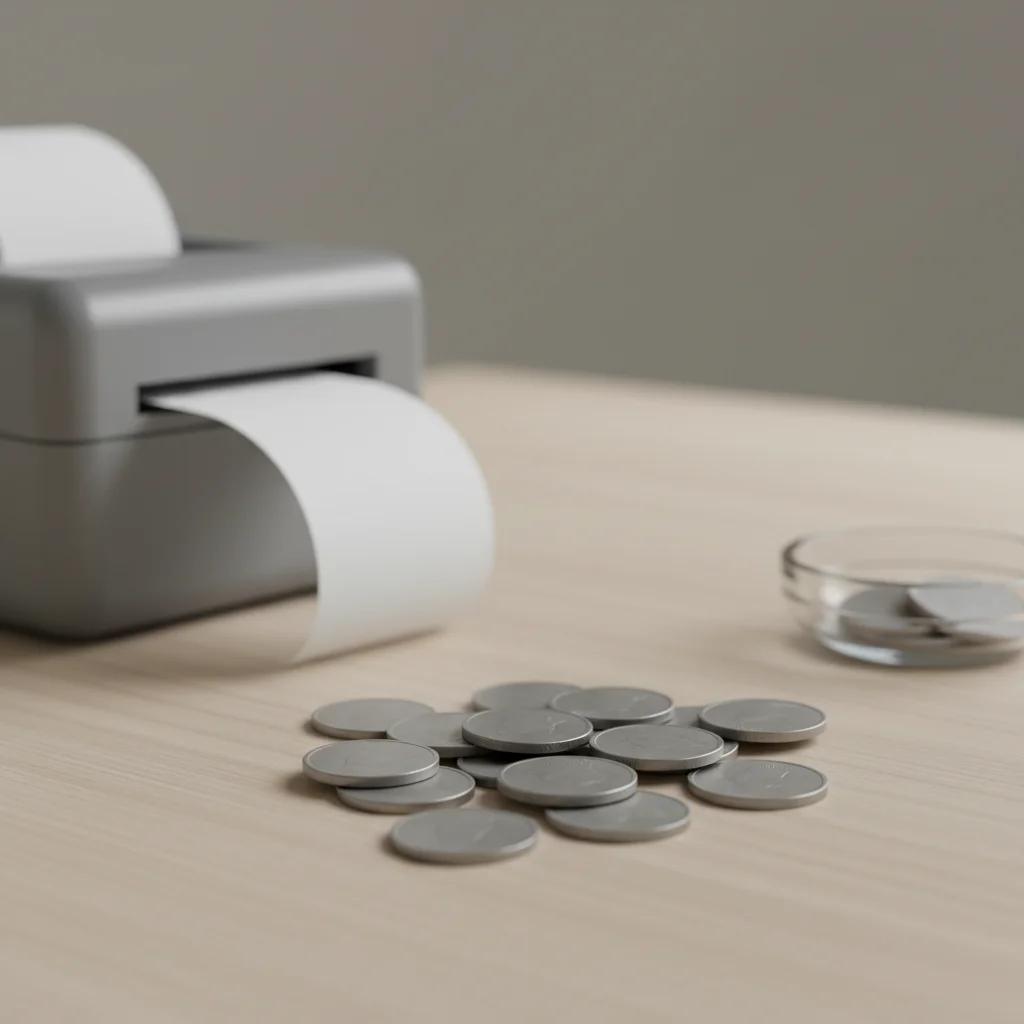 Profiting Now by Issuing Useless Stablecoins