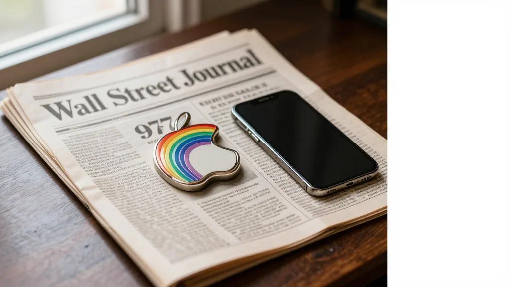 Tim Cook Receives Historic 1978 WSJ Apple Mention