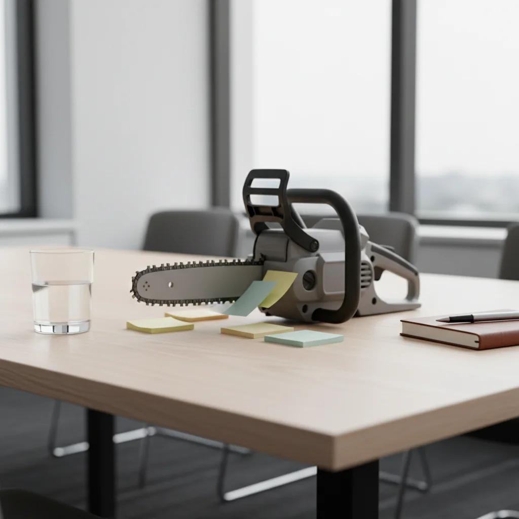 Deleting, Simplifying, Automating: The Real Power of Musk's Algorithm