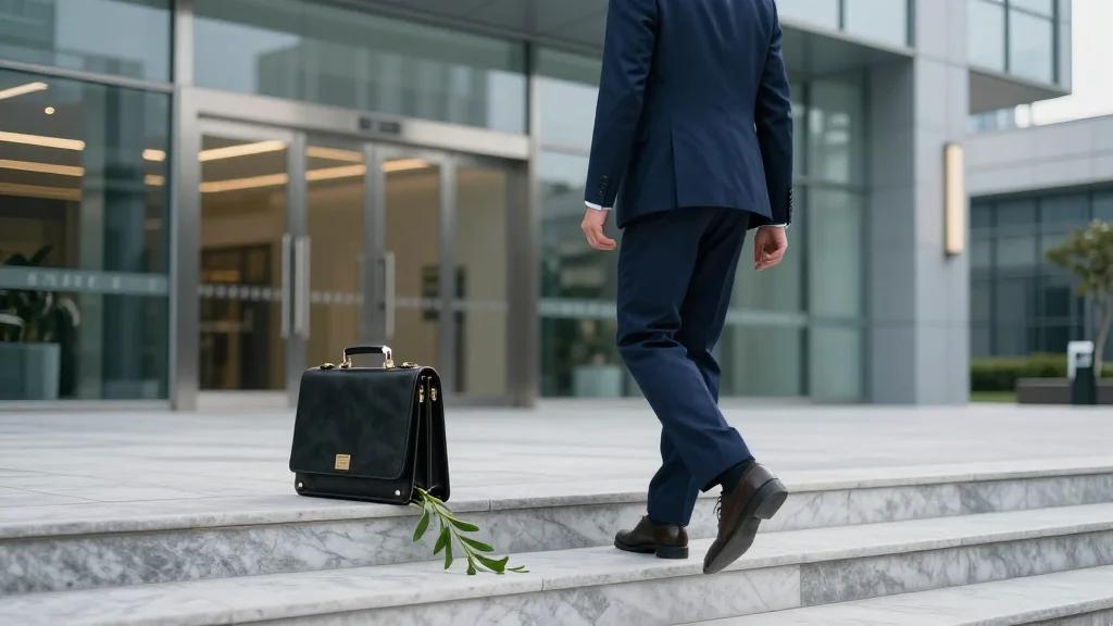 Banker Quits Lucrative Job for Peace over Pressure