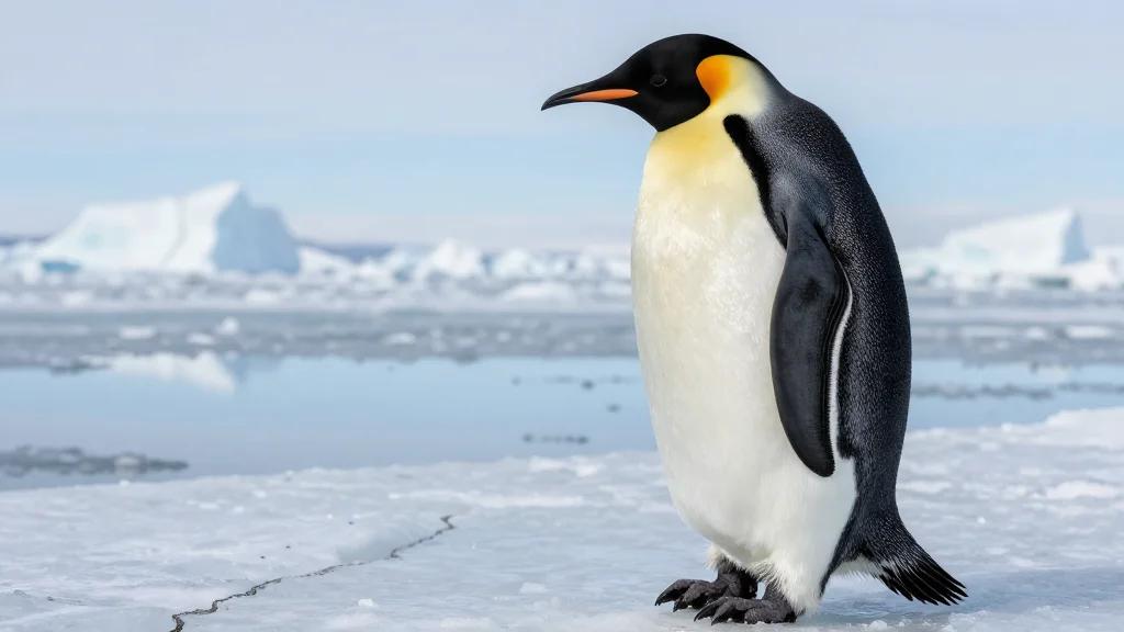 Emperor Penguins Now Endangered as Sea Ice Melts