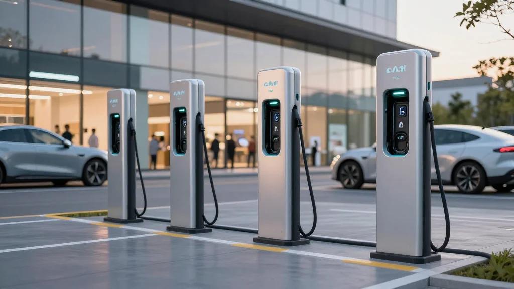 RAW Charging Powers up One of the Largest EV Charging Hubs in the Midlands at Leamington Spa Shopping Park