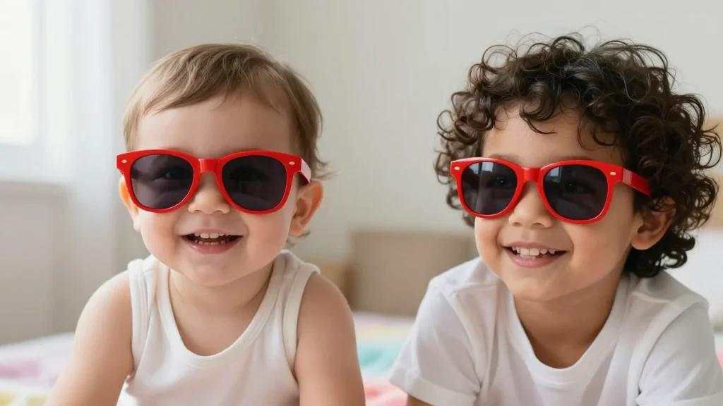 Kids Copy Siblings: 2‑year‑old Mimics Older Brother's Red Glasses