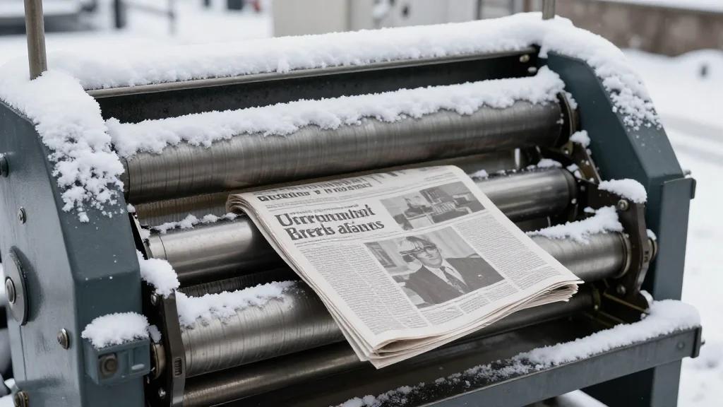 First Daily Paper Halt Since 1872 Marks Historic Shift