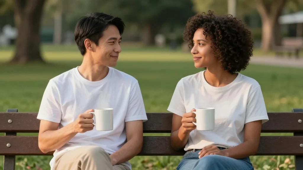 Mature Friends Choose Honest Talk Over Social Media Drama