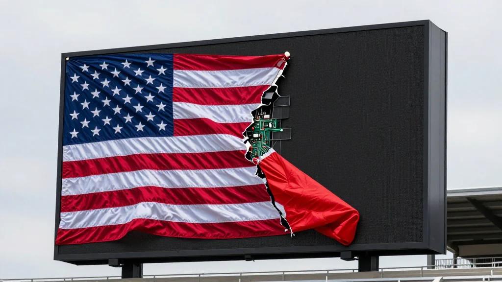 Parachuter Crashes Into Virginia Tech Scoreboard, Delaying Spring Game by Over an Hour