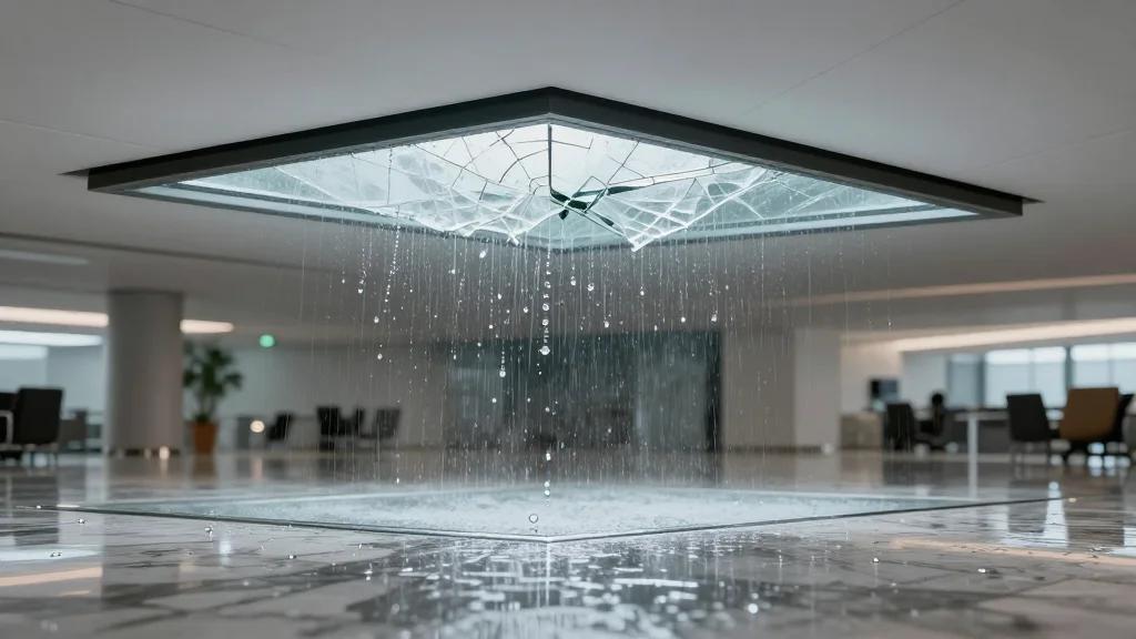 Heavy Rain Causes Ceiling Collapse At Jakarta Airport, Terminal Building Flooded